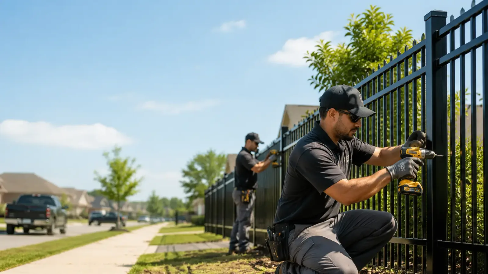 Metal Fence Installation in Stanwood, MI